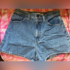 Levi's Women's High Waist Mom Jean Shorts
